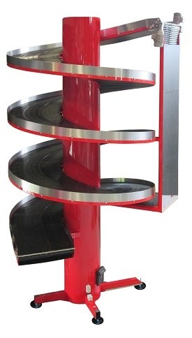 All-purpose spiral conveyor for medium to large products